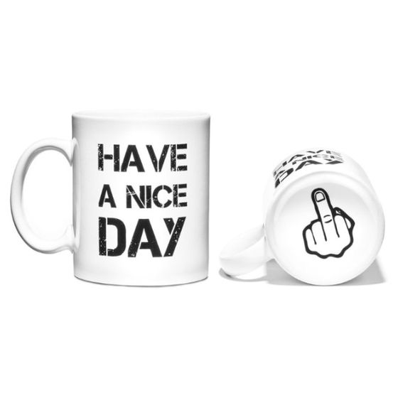 Hrnek Have a nice day - bílý